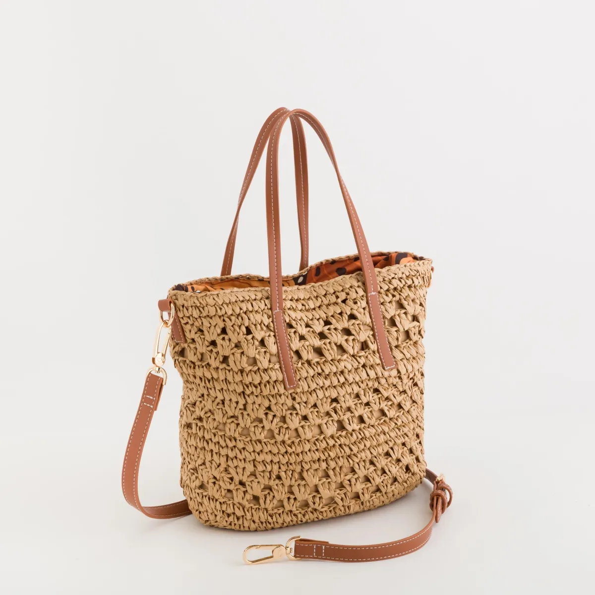 Best CARPISA Borsa A Mano Donna - Chobe Naturale/Cuoio