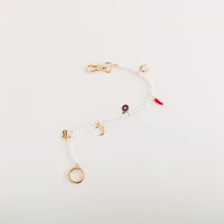 Online CARPISA Catena decorativa - Fancy chain Oro Chiaro/Multicolore