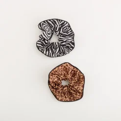 CARPISA Elastici per capelli 2 pz - Summer hair accessor Nero/Multicolore