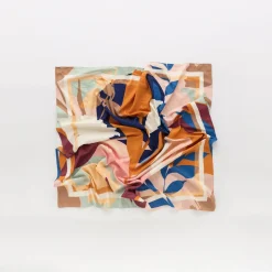 Hot CARPISA Foulard Donna - Foulard Rosa/Multicolore