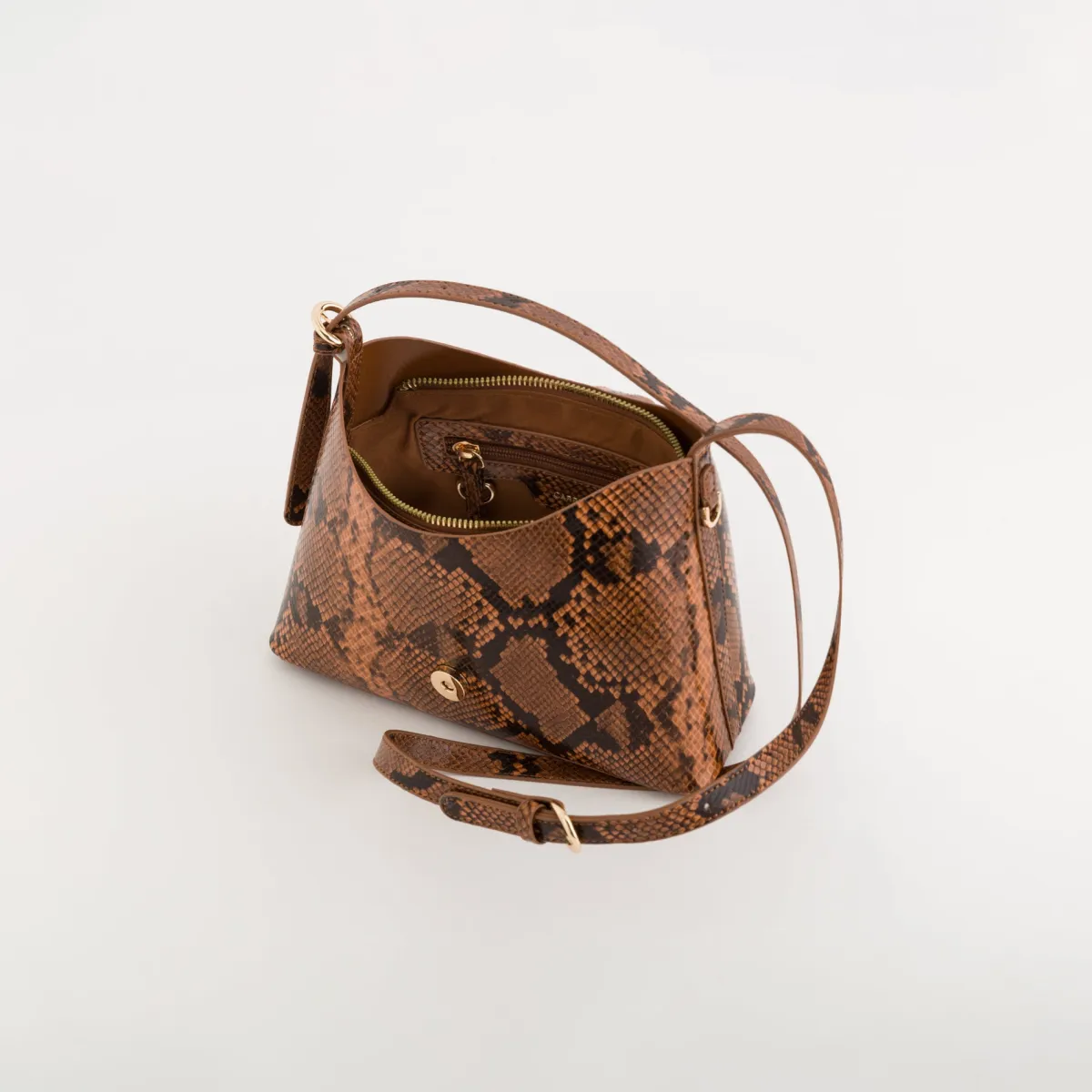 Outlet CARPISA Mini Sacca Donna - Bella v2 Nocciola/Multicolore