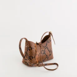 Outlet CARPISA Mini Sacca Donna - Bella v2 Nocciola/Multicolore