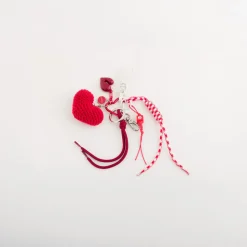 Clearance CARPISA Portachiavi Donna - Charm multi keychain Rosso Rossetto Multicolore