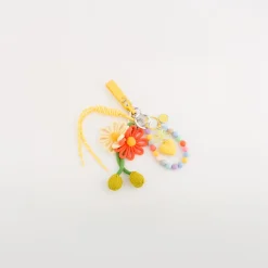 Outlet CARPISA Portachiavi Donna - Charm multi keychain Giallo Limone Multi
