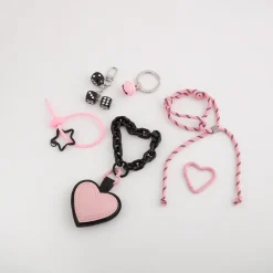 Hot CARPISA Portachiavi Donna - Playful keychain Nero/Multicolore