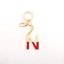 CARPISA Portachiavi Metallo Donna - Letters keychain Rubino