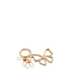 Best CARPISA Portachiavi Metallo Donna - Portachiavi continua Oro Chiaro/Bianco