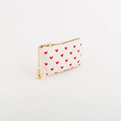 Online CARPISA Portamonete Con Portachiavi Donna - Lilia wallet v2 Burro/Rosso Rossetto
