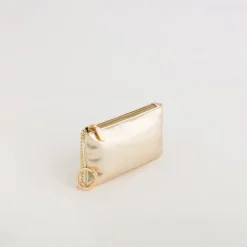 Outlet CARPISA Portamonete Con Portachiavi Donna - Berenice wallet v3 Oro Chiaro