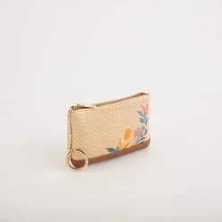 CARPISA Portamonete Con Portachiavi Donna - Camomilla wallet v3 Naturale/Multicolore