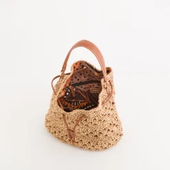 New CARPISA Secchiello Donna - Chobe Naturale/Cuoio